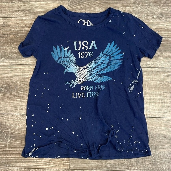 Chaser Tee USA 1976 Born Free Live Free - Picture 1 of 5